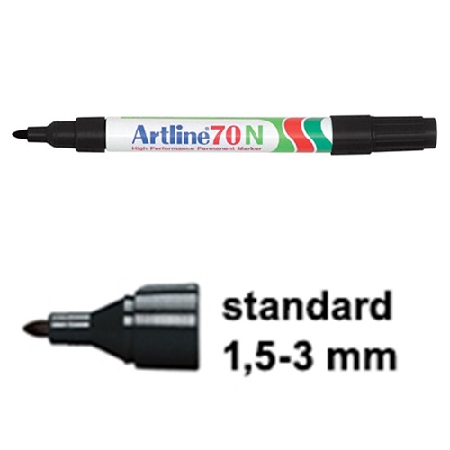 Permanenta märkpennor standard